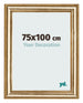 Photo Frame 75x100cm Gold Antique MDF Lazio Front Size | Yourdecoration.com