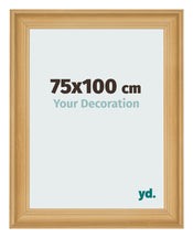Photo Frame 75x100cm Pine Woodgrain MDF Lazio Front Size | Yourdecoration.com