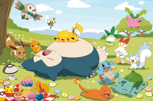 Poster Pokemon Picnic Day 61x91 5cm GBYDCOA016 | Yourdecoration.com