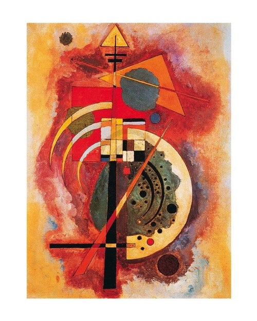 Wassily Kandinsky Hommage a Grohmann Art Print 40x50cm | Yourdecoration.com