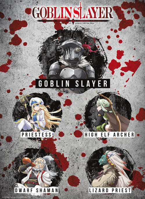 Goblin Slayer Characters Poster 38X52cm | Yourdecoration.com