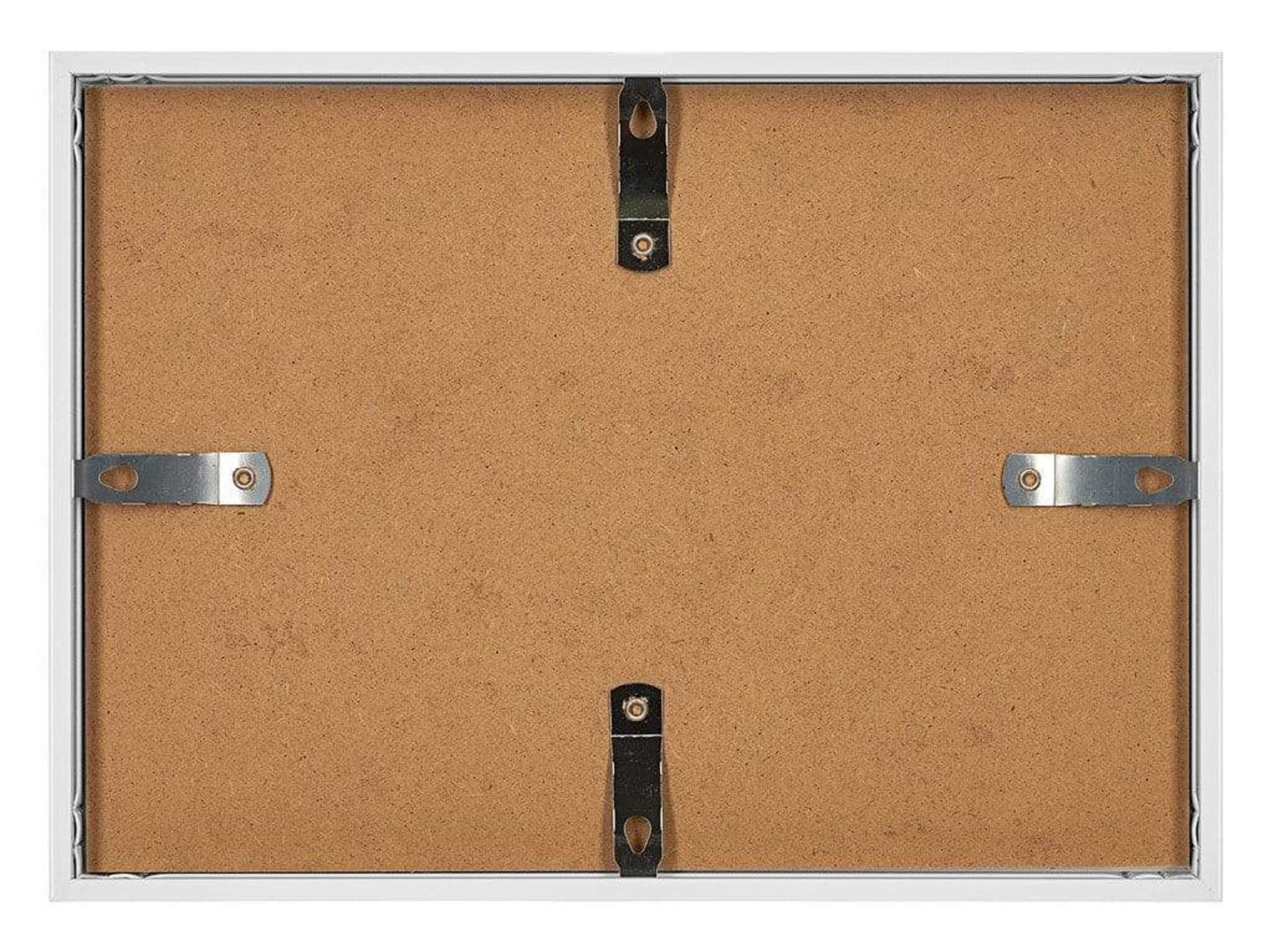 Aurora Aluminium Photo Frame 21x29 7cm A4 White Back Landscape | Yourdecoration.com