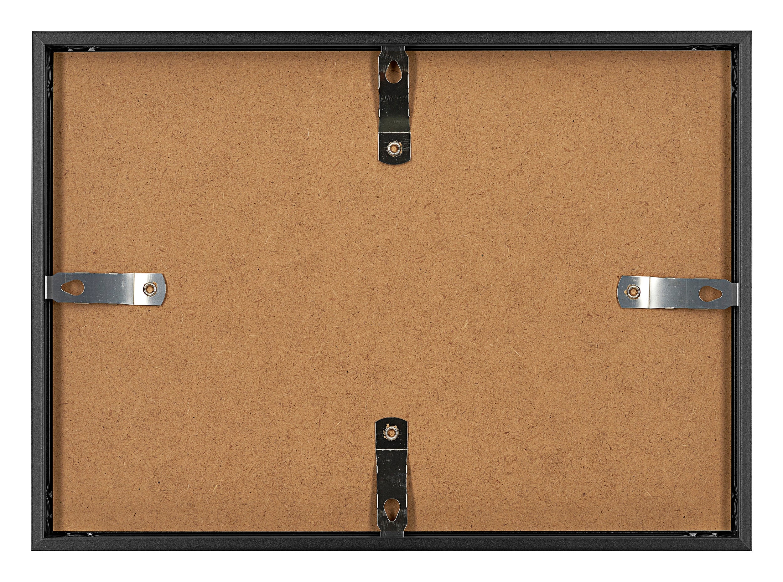 Aurora Aluminium Photo Frame 21x29 7cm A4 set of 3 Black Back Landscape | Yourdecoration.com