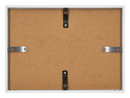 Aurora Aluminium Photo Frame 21x29 7cm A4 set of 3 White Back Landscape | Yourdecoration.com