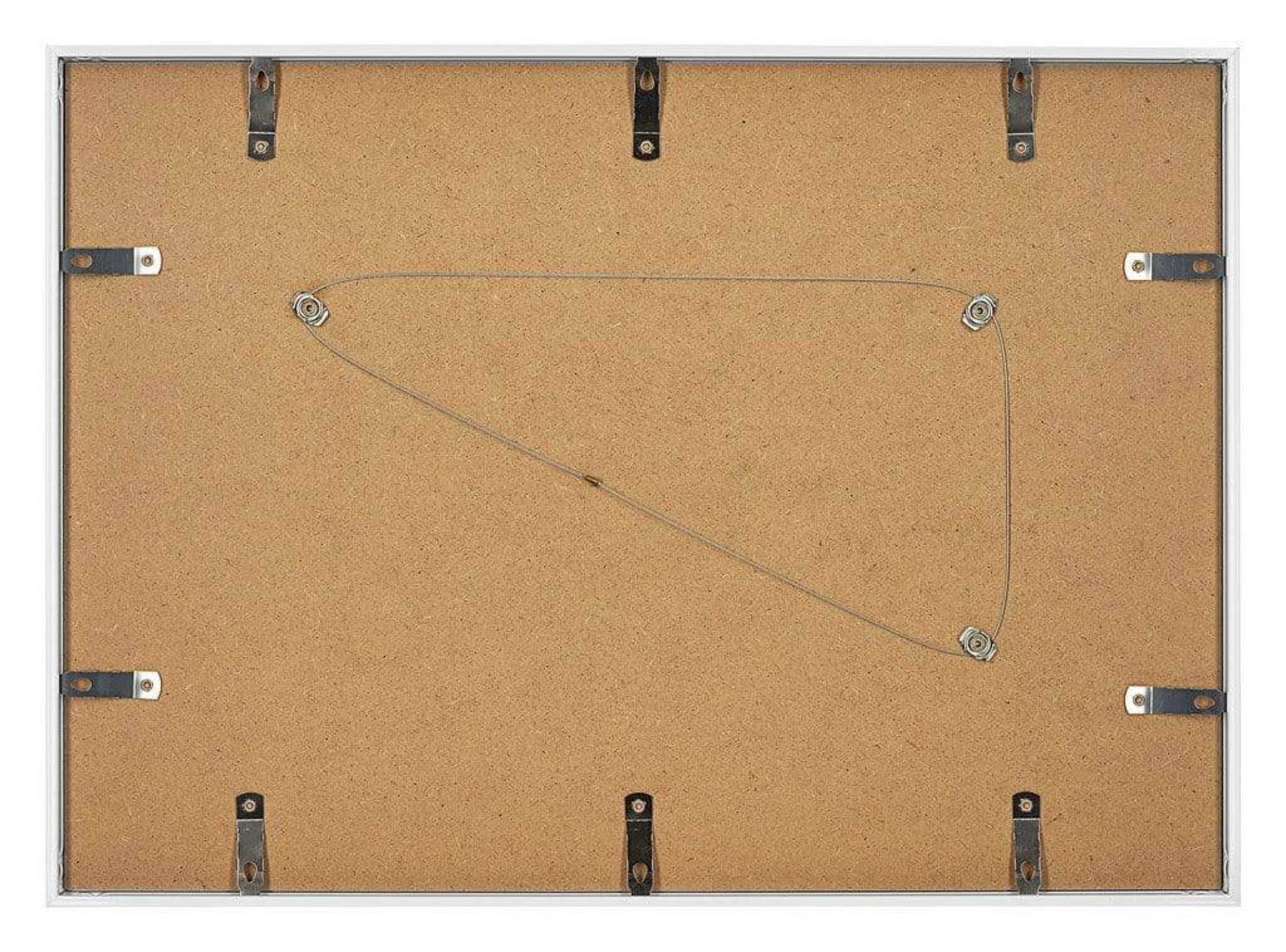 Aurora Aluminium Photo Frame 42x59 4cm A2 White Back Landscape | Yourdecoration.com