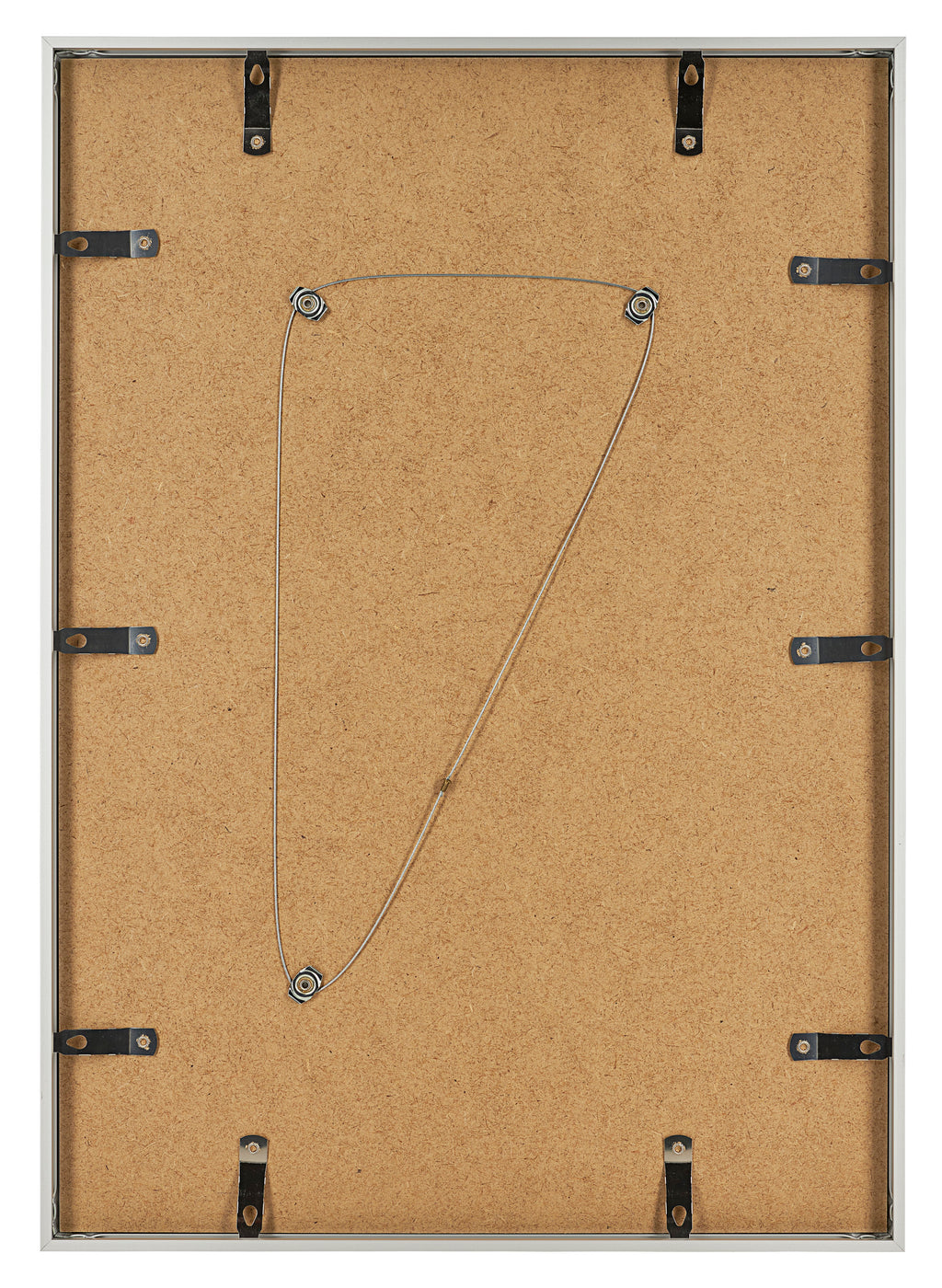 Aurora Aluminium Photo Frame 42x59 4cm A2 set of 2 Silver Back | Yourdecoration.com