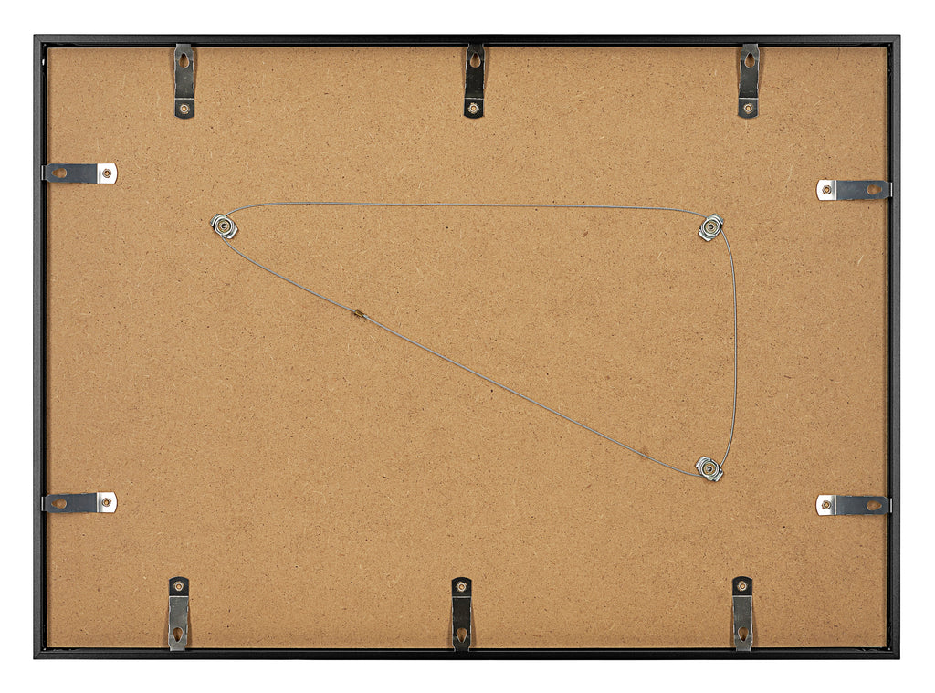 Aurora Aluminium Photo Frame 42x59 4cm A2 set of 3 Black Back Landscape | Yourdecoration.com