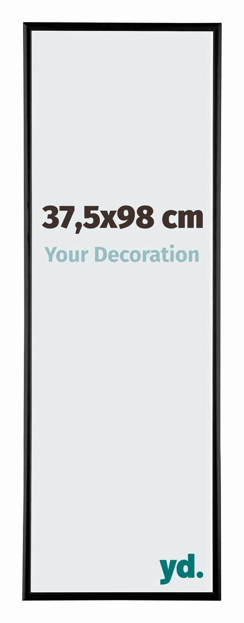 Austin Aluminium Photo Frame 37 5x98cm Black High Gloss Front Size | Yourdecoration.com