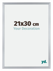 Catania MDF Photo Frame 21x30cm Silver Size | Yourdecoration.com