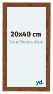 Como MDF Photo Frame 20x40cm Oak Rustic Front Size | Yourdecoration.com