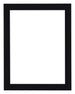 Como MDF Photo Frame 30x40cm Black High Gloss Front | Yourdecoration.com