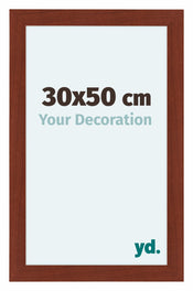 Como MDF Photo Frame 30x50cm Cherry Front Size | Yourdecoration.com