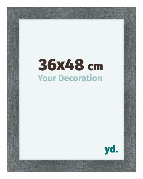 Como MDF Photo Frame 36x48cm Iron Swept Front Size | Yourdecoration.com
