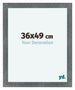 Como MDF Photo Frame 36x49cm Iron Swept Front Size | Yourdecoration.com