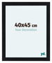 Como MDF Photo Frame 40x45cm Black Matte Front Size | Yourdecoration.com