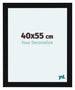 Como MDF Photo Frame 40x55cm Black High Gloss Front Size | Yourdecoration.com