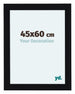 Como MDF Photo Frame 45x60cm Black High Gloss Front Size | Yourdecoration.com