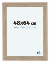 Como MDF Photo Frame 48x64cm Oak Light Front Size | Yourdecoration.com