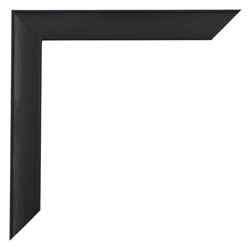 Como MDF Photo Frame 48x67cm Black Woodgrain Corner | Yourdecoration.com