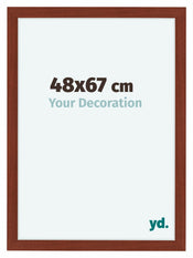 Como MDF Photo Frame 48x67cm Cherry Front Size | Yourdecoration.com