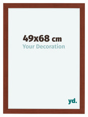 Como MDF Photo Frame 49x68cm Cherry Front Size | Yourdecoration.com