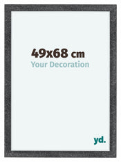 Como MDF Photo Frame 49x68cm Gray Swept Front Size | Yourdecoration.com