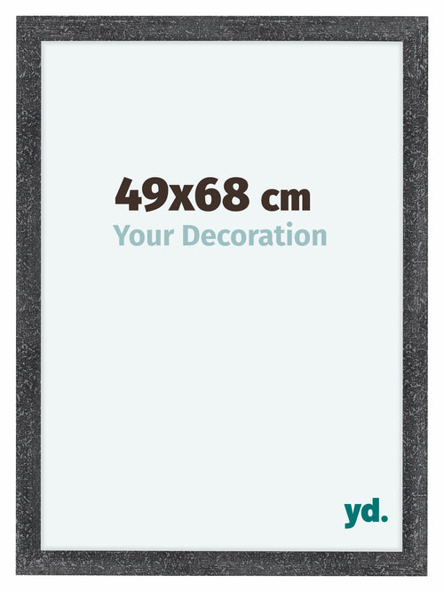 Como MDF Photo Frame 49x68cm Gray Swept Front Size | Yourdecoration.com