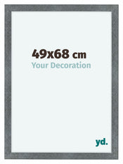 Como MDF Photo Frame 49x68cm Iron Swept Front Size | Yourdecoration.com