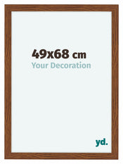 Como MDF Photo Frame 49x68cm Oak Rustic Front Size | Yourdecoration.com