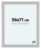Como MDF Photo Frame 56x71cm White Woodgrain Front Size | Yourdecoration.com