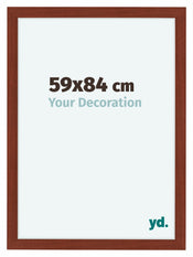 Como MDF Photo Frame 59x84cm Cherry Front Size | Yourdecoration.com