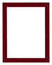 Como MDF Photo Frame 60x80cm Wine Red Swept Front | Yourdecoration.com