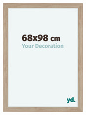 Como MDF Photo Frame 68x98cm Oak Light Front Size | Yourdecoration.com