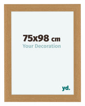 Como MDF Photo Frame 75x98cm Beech Front Size | Yourdecoration.com