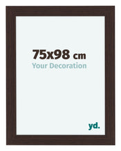 Como MDF Photo Frame 75x98cm Oak Dark Front Size | Yourdecoration.com