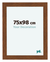 Como MDF Photo Frame 75x98cm Oak Rustic Front Size | Yourdecoration.com
