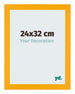 Mura MDF Photo Frame 24x32cm Yellow Front Size | Yourdecoration.com