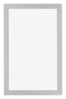 Mura MDF Photo Frame 30x50cm Silver Matte Front | Yourdecoration.com