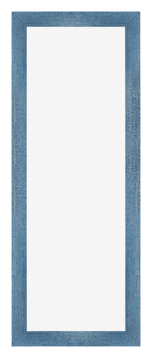 Mura MDF Photo Frame 33x98cm Bleu Brillant Patiné Front | Yourdecoration.com