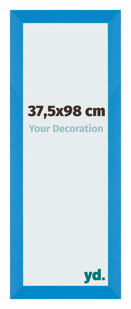 Mura MDF Photo Frame 37 5x98cm Bright Blue Front Size | Yourdecoration.com