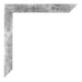 Mura MDF Photo Frame 49x68cm Silver Shiny Vintage Detail Corner | Yourdecoration.com