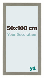 Mura MDF Photo Frame 50x100cm Anthracite Size | Yourdecoration.com