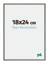 New York Aluminium Photo Frame 18x24cm Mercury Structure Front Size | Yourdecoration.com