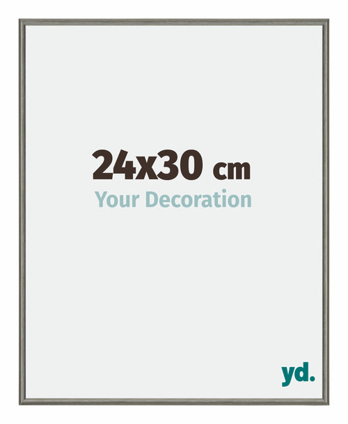 New York Aluminium Photo Frame 24x30cm Mercury Structure Front Size | Yourdecoration.com