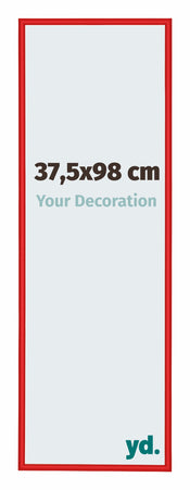 New York Aluminium Photo Frame 37 5x98cm Red Ferarri Front Size | Yourdecoration.com