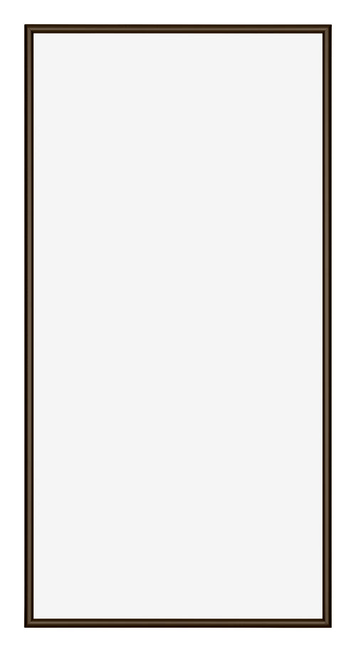 New York Aluminium Photo Frame 50x100cm Walnut Structure Front | Yourdecoration.com