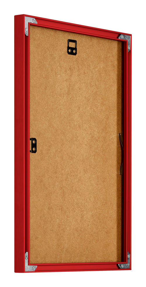 New York Aluminium Photo Frame 50x75cm Red Ferarri Back Oblique | Yourdecoration.com