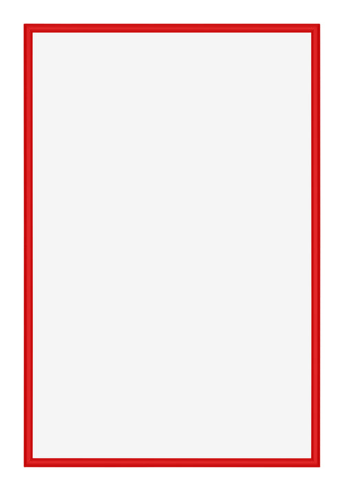 New York Aluminium Photo Frame 61x91 5cm Ferrari Red Front | Yourdecoration.com