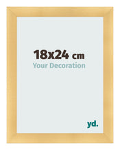 Photo Frame 18x24cm Gold Vintage MDF Pisa Front Size | Yourdecoration.com