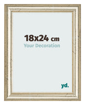 Photo Frame 18x24cm Metallic Gloss MDF Lazio Front Size | Yourdecoration.com